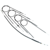 Bowden Cable Kit for Simson SR50/SR80 with BING Carburetor - 5pc EU