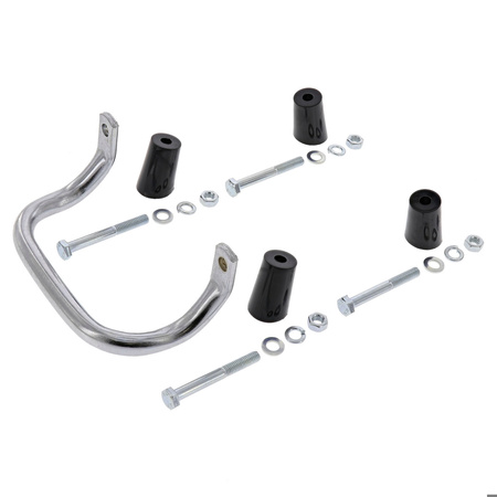 Set: Anbauteile für KR51 Gepäckträger mit Aufbockgriff ,Fit für Simson Schwalbe