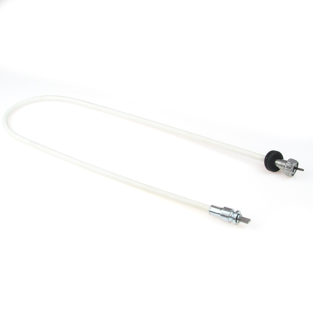Speedometer Cable with Rubber Grommet for IWL Berlin Roller SR59 - White