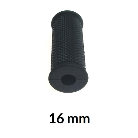 2x footrest rubber pillion for Simson AWO Touren Sport, IFA MZ BK350, EMW R35