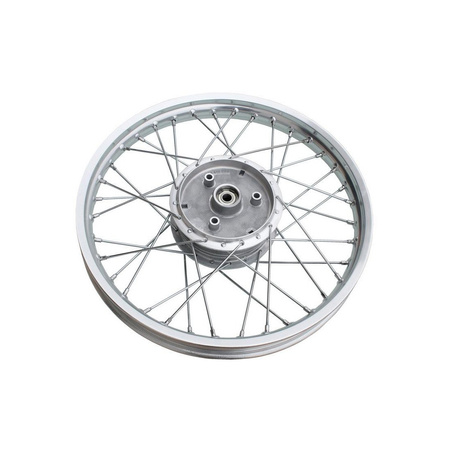 Spoked wheel 16 inches 1.50 x 16 "for Simson S50 S51 S70 KR51 SR4 - aluminum