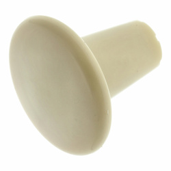 Cable Pull Knob M6 für Simson KR50, SR4-1, SR4-2 — Ivory Plastic