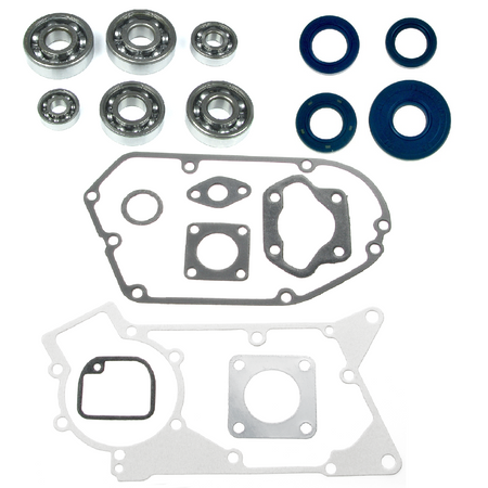 Seal kit + bearings FAG + shaft seals for Simson S51 S53 S70 SR50 KR51 / 2