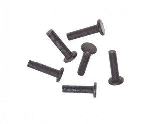 6x Steel Clutch Rivets 4x18 for Sprocket/Basket MZ ES TS ETZ