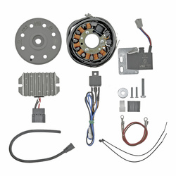 Magnetoelektryczny układ zapłonowy 6V 75W dla RT125 - w pełni elektroniczny zapłon