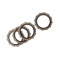 Tytuł (maks. 75 znaków):
4x A12 3mm Clutch Discs for Simson S50/S51/S53/S70/SR50/SR80

Opis (maks. 75 znaków):
Clutch plates replacement set for Simson mopeds - 4 pcs, 3mm

Słowa kluczowe: clutch, clutch discs, clutch plates, Simson, S50, S51, S53, S70, S