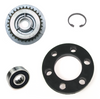 31T Sprocket Kit with Bearing & Cush Drive Rubber for Simson SR50/SR80