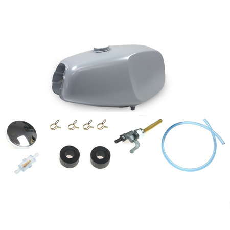 High Buffalo Fuel Tank Set w/ Cap & Petcock for Simson S50/S51