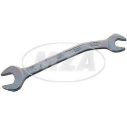 10x13mm bent open-end wrench, zinc-plated for Simson S50/S51