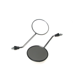 2x Spiegel Rückspiegel M10 (rechts und links) verchromt für MZ ETZ TS ETS - neu