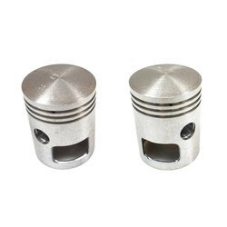 2x piston L + R ø58.50 ALMET similar to Megu for Jawa 350 type 354 360 361 362 633 634