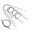 Bowden cable set + speedometer cable for Zündapp DB 200 (6 pieces), black | Bowden cables