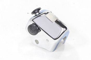 Chrome Simson Dimmer Switch Cap w/ Side Cutout & Flash-to-Pass