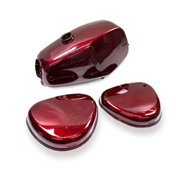Tank Set (ohne Logo) für Simson S50 S51 S70- bordeaux Candy