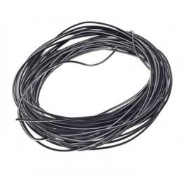 0.5mm² Black/White Vehicle Wiring Cable 10m - Car, Motorcycle, Moped