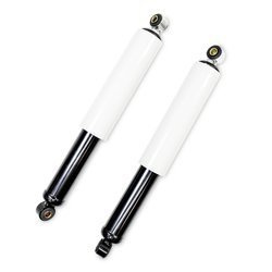 Pair rear shock absorbers 335mm for Simson S50/S51/KR51/SR4 - white