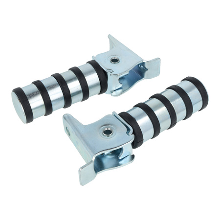 Passenger Foot Peg Set for Simson Schwalbe S50 S51 S53 S70 S83 Star Sperber Habicht