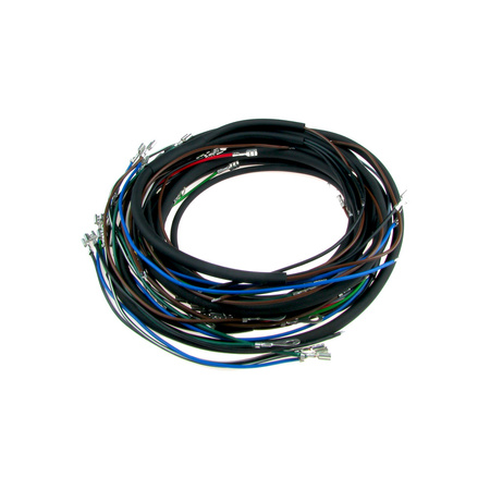 Cable harness for MZ ES 175/2, ES 250/2 TROPHY with indicator (with colored circuit diagram)