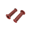 (Pair) Grips Handlebar rubber suitable for Simson S50 S51 S53 S70 SR50 bordeaux