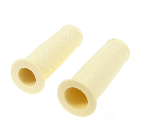 Beige Handlebar Grips (Pair) for Simson SR1/SR2/KR50 Spatz