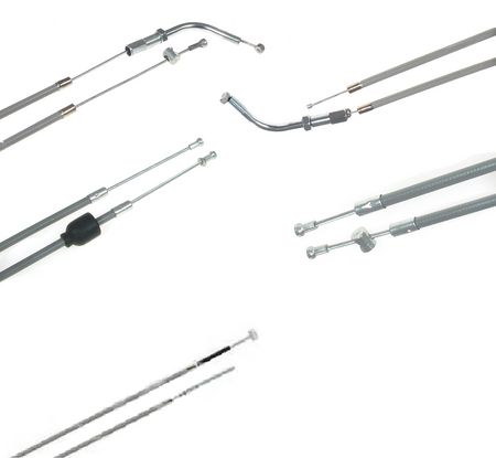 5x linki Bowdena do Simson SR4-1 Spatz (kopniak), szare