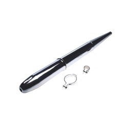 Pointed Cone Exhaust + Clamp for Simson KR51/1 SR4-2/3/4