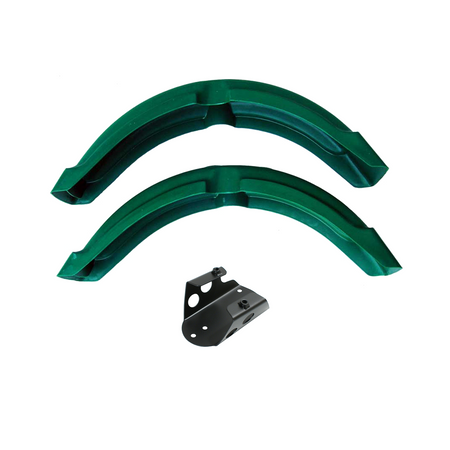 Front Fender + Bracket Enduro/Sport for Simson S50-S83 - Green