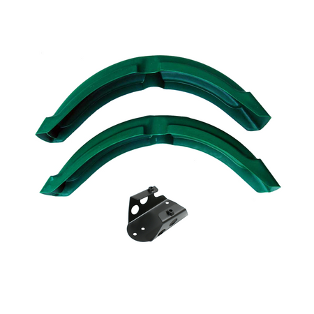 Front fender + holder Enduro - Sport for Simson S50 S51 S53 S70 S83 - green