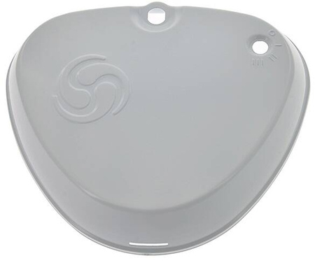 Title: Left Side Toolbox Cover (Square Vent) for Simson S50 S51 S70
Description: Left side toolbox cover; replacement for Simson S50/S51/S70