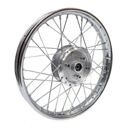 Speichenrad 16 Zoll 1,50 x 16" für Simson S50 S51 S70 KR51 SR4 - Stahl verchromt