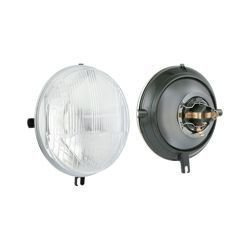 Scheinwerfereinsatz, Reflektor für Simson SR50 SR80 rund 144mm mit E-Prüfzeichen
