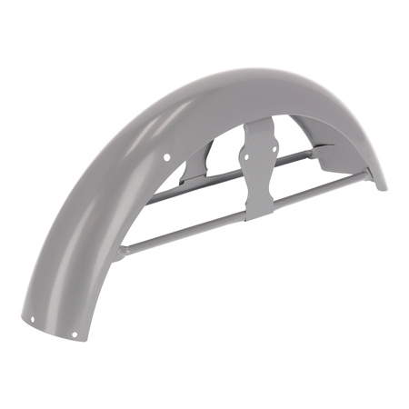 Silver Reinforced Front Fender for Simson S50/S51 - Replacement