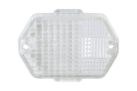 6-Sided Turn Signal Cap for Simson S51 S53 S83 SR50 MZ ETZ, White