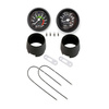 Simson S50/S51 Speedo + Rev Counter + 6V Bulb + Speedo Cable, Black Ring