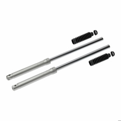 Set: Telegabel für Trommelbremse - Simson SR50, SR80 - silber