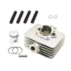 Set cylinder 60ccm + piston + piston rings for Simson S51 S53 S61 SR50 KR51 / 2