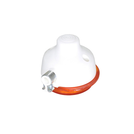 Front E-mark turn signal (white/orange) for Simson S50/S51/S70 & MZ TS/ETZ