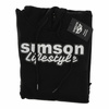 SIMSON Lifestyle Hoodie - Black XL | Motorcycle Apparel