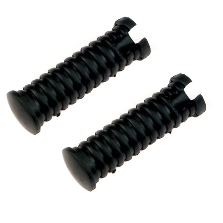 Pair Motorcycle Footpeg Rubbers (New Tread) for MZ ES/TS/ETZ 125-251