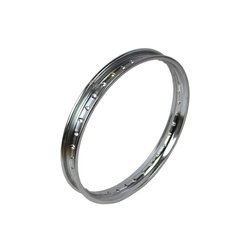 18 inch (1.85 x 18 ") rear wheel rim for WSK, SHL - chrome-plated