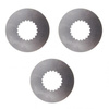 3x Metal Clutch Plates for Simson S51/S53/S70/KR51/2/SR50