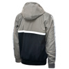 Windjacke "SIMSON Suhl" - Grau und Schwarz mit Weißem Akzent, Größe: XL
