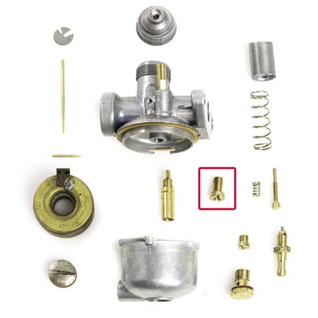 Hollow Carburetor Screw NKJ 123-4 for Simson SR1 SR2 Spatz KR50 MAW