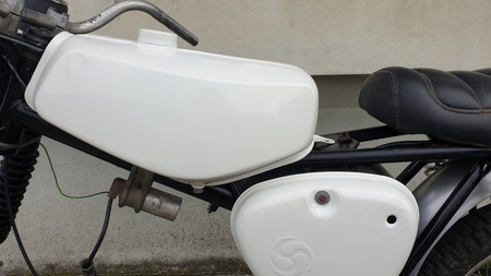 Powder Coating Service — Tank Set for Simson S51 (Custom RAL)