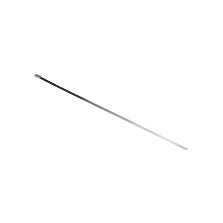 50x Stainless Steel Cable Ties 290x4.6mm Self-Locking – Motorcycle