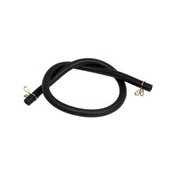 1m x wąż do benzyny ø6x10mm + 2x opaska zaciskowa do motoroweru, motocykla, Simson, MZ