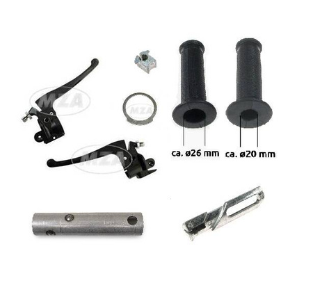Throttle Grip Clamp & Clutch Kit for Simson KR51 SR4 Vogel