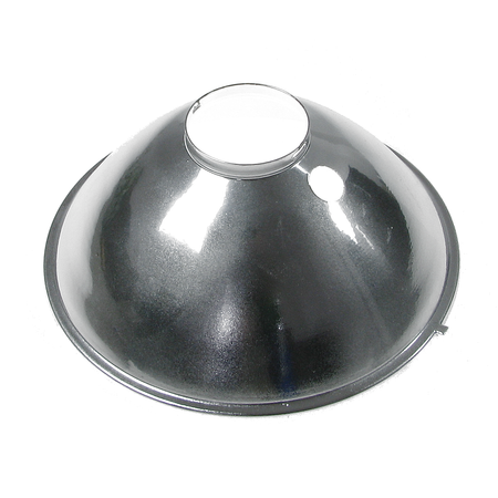 Headlight reflector w/ parking light hole for Simson, MZ, ES, IFA, BK