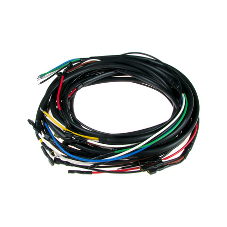 Wiring harness for Simson S50/S51 points, colored diagram, complete kit