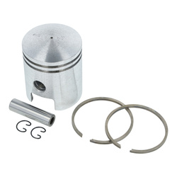 Piston Ø53.47mm for MZ RT125 - 3rd Oversize, piston ring, 12mm piston pin